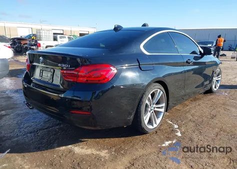 2019 BMW 430I z USA, uszkodzony, nr VIN WBA4W3C52KAF92989